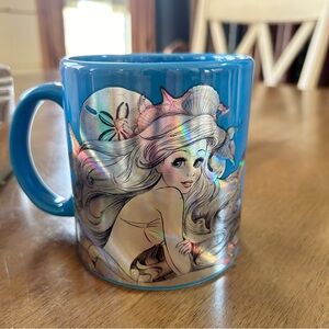 Disney Ariel Blue Ceramic Mug The Little Mermaid